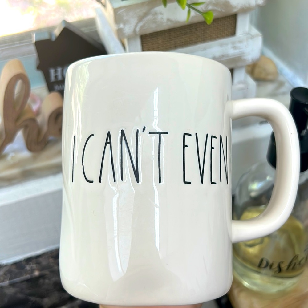Original Rae Dunn I Cant Even Mug